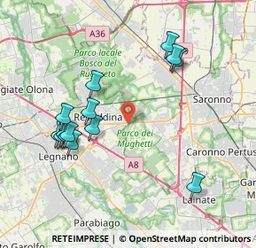 Mappa SP 527, 20027 Rescaldina MI, Italia (4.04143)