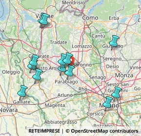 Mappa SP 527, 20027 Rescaldina MI, Italia (16.05)