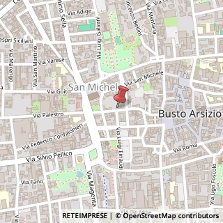 Mappa Via Caserme, 2, 21052 Busto Arsizio, Varese (Lombardia)