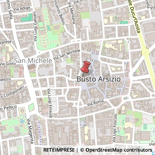 Mappa Piazza Vittorio Emanuele II, 17, 21052 Busto Arsizio, Varese (Lombardia)