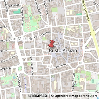 Mappa Via Montebello, 3, 21052 Busto Arsizio, Varese (Lombardia)