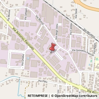 Mappa Via dei Onari, 6, 35017 Piombino Dese, Padova (Veneto)