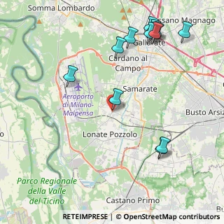 Mappa Piazza S. Martino, 21010 Ferno VA, Italia (5.06167)