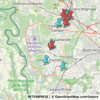Mappa Piazza S. Martino, 21010 Ferno VA, Italia (4.16)