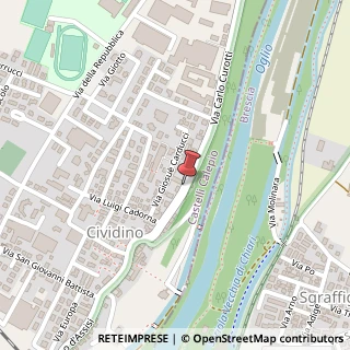 Mappa Via Carlo Curotti, 9A, 24060 Castelli Calepio, Bergamo (Lombardia)