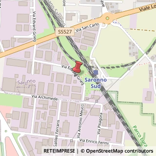 Mappa Via E. H. Grieg, 81, 21047 Saronno, Varese (Lombardia)