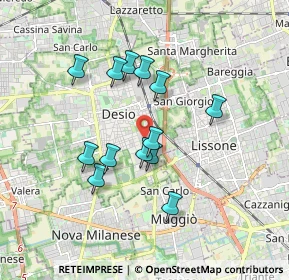 Mappa Via Luigi Pirandello, 20033 Desio MB, Italia (1.52)