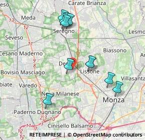 Mappa Via Luigi Pirandello, 20033 Desio MB, Italia (3.77)