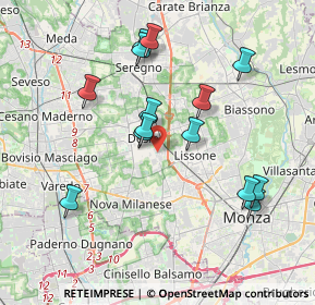 Mappa Via Luigi Pirandello, 20033 Desio MB, Italia (3.67643)