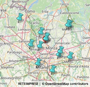 Mappa Via Luigi Pirandello, 20033 Desio MB, Italia (13.17231)