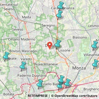 Mappa Via Ortigara, 20832 Desio MB, Italia (6.49818)