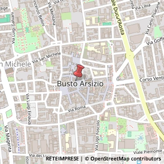 Mappa Piazza San Giovanni, 2, 21052 Busto Arsizio, Varese (Lombardia)