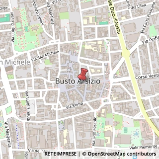 Mappa Piazza San Giovanni, 4, 21052 Busto Arsizio, Varese (Lombardia)