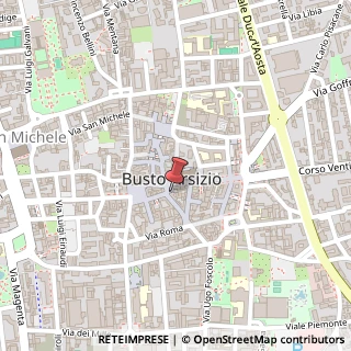 Mappa Piazza San Giovanni, 22, 21052 Busto Arsizio, Varese (Lombardia)