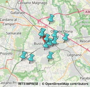 Mappa Via Don Giovanni Minzoni &, 21052 Busto Arsizio VA, Italia (2.22583)