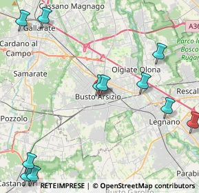 Mappa Via Don Giovanni Minzoni &, 21052 Busto Arsizio VA, Italia (6.10077)