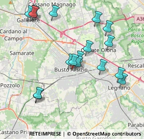 Mappa Via Don Giovanni Minzoni &, 21052 Busto Arsizio VA, Italia (4.02706)