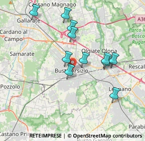 Mappa Via Don Giovanni Minzoni &, 21052 Busto Arsizio VA, Italia (3.44636)