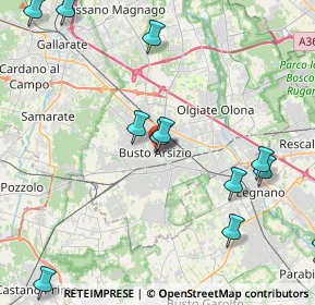 Mappa Via Don Giovanni Minzoni &, 21052 Busto Arsizio VA, Italia (5.75786)