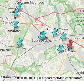 Mappa Via Don Giovanni Minzoni &, 21052 Busto Arsizio VA, Italia (4.02636)