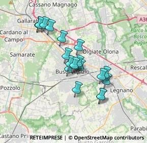 Mappa Via Don Giovanni Minzoni &, 21052 Busto Arsizio VA, Italia (2.70105)