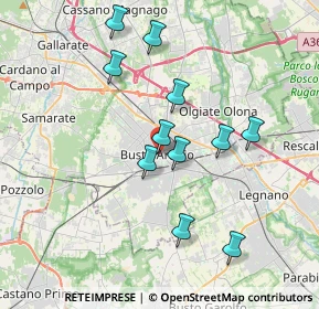 Mappa Via Don Giovanni Minzoni &, 21052 Busto Arsizio VA, Italia (3.42091)