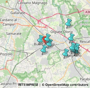 Mappa Via Don Giovanni Minzoni &, 21052 Busto Arsizio VA, Italia (3.56917)