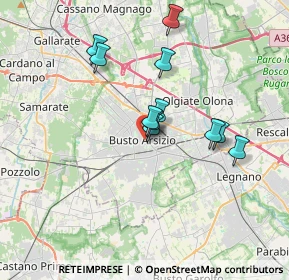 Mappa Via Don Giovanni Minzoni &, 21052 Busto Arsizio VA, Italia (2.88364)