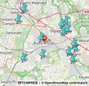 Mappa Via Don Giovanni Minzoni &, 21052 Busto Arsizio VA, Italia (4.41154)