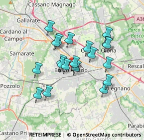 Mappa Via Don Giovanni Minzoni &, 21052 Busto Arsizio VA, Italia (2.982)