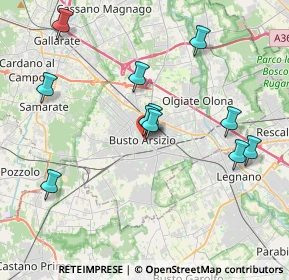 Mappa Via Don Giovanni Minzoni &, 21052 Busto Arsizio VA, Italia (3.84091)