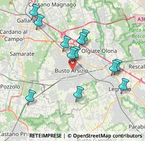 Mappa Via Don Giovanni Minzoni &, 21052 Busto Arsizio VA, Italia (3.80583)