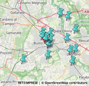 Mappa Via Don Giovanni Minzoni &, 21052 Busto Arsizio VA, Italia (2.95353)