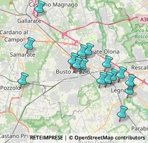 Mappa Via Don Giovanni Minzoni &, 21052 Busto Arsizio VA, Italia (3.79)