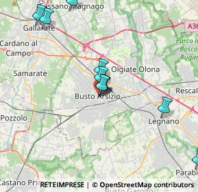 Mappa Via Don Giovanni Minzoni &, 21052 Busto Arsizio VA, Italia (4.20909)