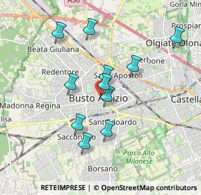 Mappa Via Don Giovanni Minzoni &, 21052 Busto Arsizio VA, Italia (1.59636)