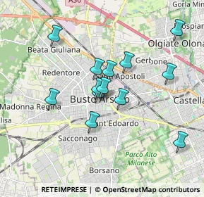 Mappa Via Don Giovanni Minzoni &, 21052 Busto Arsizio VA, Italia (1.51846)