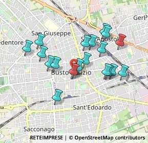 Mappa Via Don Giovanni Minzoni &, 21052 Busto Arsizio VA, Italia (0.7935)