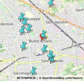 Mappa Via Don Giovanni Minzoni &, 21052 Busto Arsizio VA, Italia (1.01455)