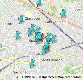 Mappa Via Don Giovanni Minzoni &, 21052 Busto Arsizio VA, Italia (0.69667)