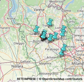 Mappa Via Don Giovanni Minzoni &, 21052 Busto Arsizio VA, Italia (6.97933)