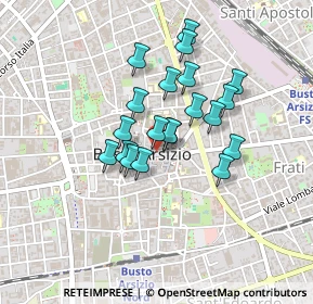 Mappa Via Don Giovanni Minzoni &, 21052 Busto Arsizio VA, Italia (0.3255)