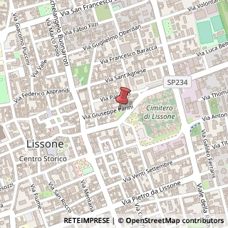 Mappa Via Giuseppe Parini, 53, 20851 Lissone, Monza e Brianza (Lombardia)