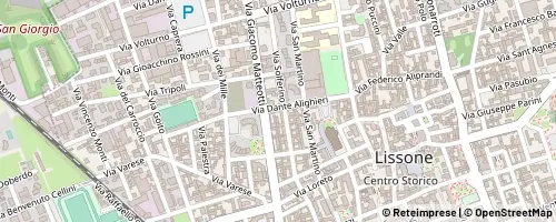Mappa Lissone