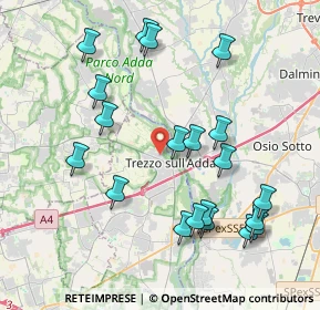 Mappa Via Adda, 20056 Trezzo sull'Adda MI, Italia (4.234)