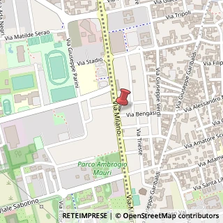 Mappa Via Milano, 130, 20832 Desio, Monza e Brianza (Lombardia)