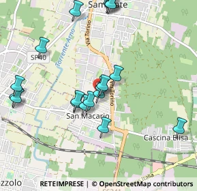 Mappa Via Contardo Ferrini, 21017 Samarate VA, Italia (1.0745)