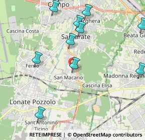 Mappa Via Contardo Ferrini, 21017 Samarate VA, Italia (2.64917)