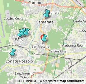 Mappa Via Contardo Ferrini, 21017 Samarate VA, Italia (2.77167)