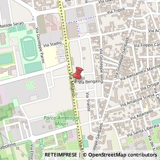 Mappa Via Bengasi, 43, 20832 Desio, Monza e Brianza (Lombardia)
